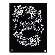STENCIL – BELIEVE - Prima Marketing 15x23cm