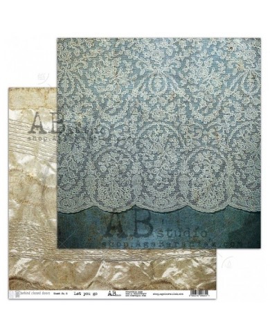 Papeles ABstudio Behind closed doors 8 papeles mas 1 papel de recortables 30x30 cmts