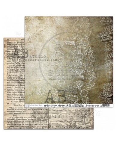 Papeles ABstudio Behind closed doors 8 papeles mas 1 papel de recortables 30x30 cmts