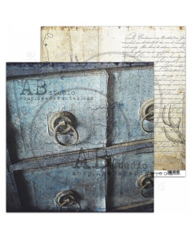 Papeles ABstudio Behind closed doors 8 papeles mas 1 papel de recortables 30x30 cmts