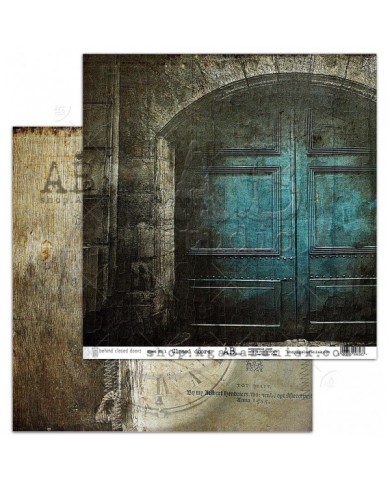 Papeles ABstudio Behind closed doors 8 papeles mas 1 papel de recortables 30x30 cmts