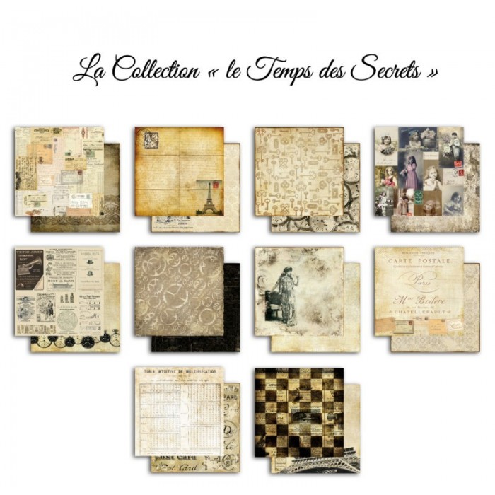 Vintage Collection TOGA 30,5x30,5 cmts Le Temps des Secrets