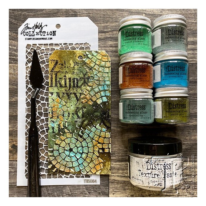 Polvo de Embossing (Glaze) Prize Ribbon