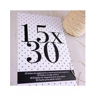 Sobres de organización 15x30cmts Pack que incluye 25 sobres con solapa