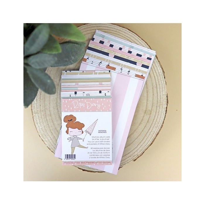 Set De Tarjetas Patrones Rita