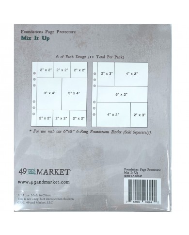 49andMarket Foundations Page Protectors: Mix it Up