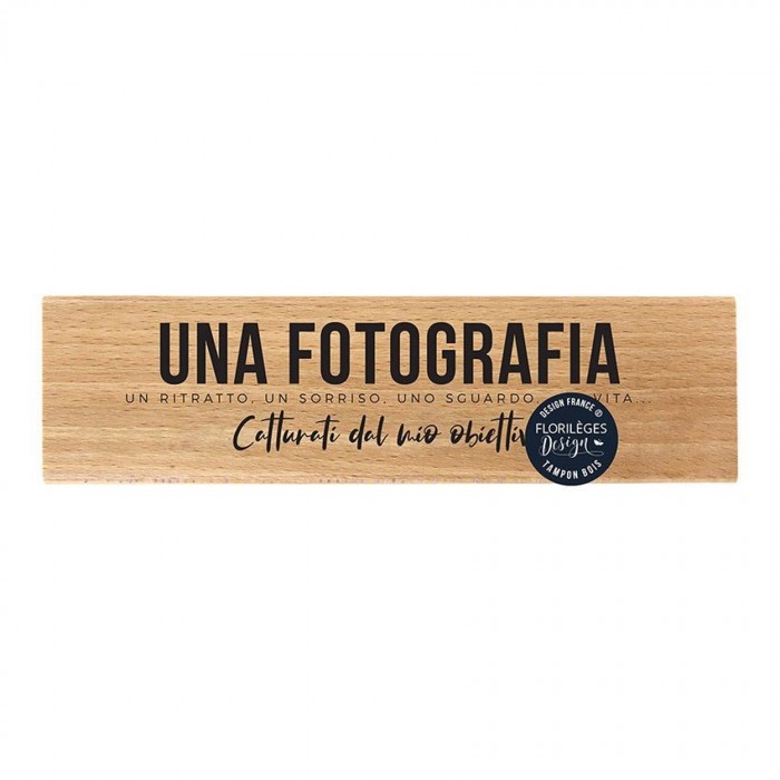 Sellos de madera Una Fotografia Florilèges Design