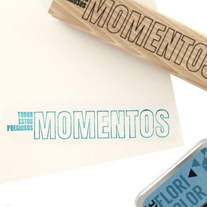 Sellos de madera Momentos Florilèges Design