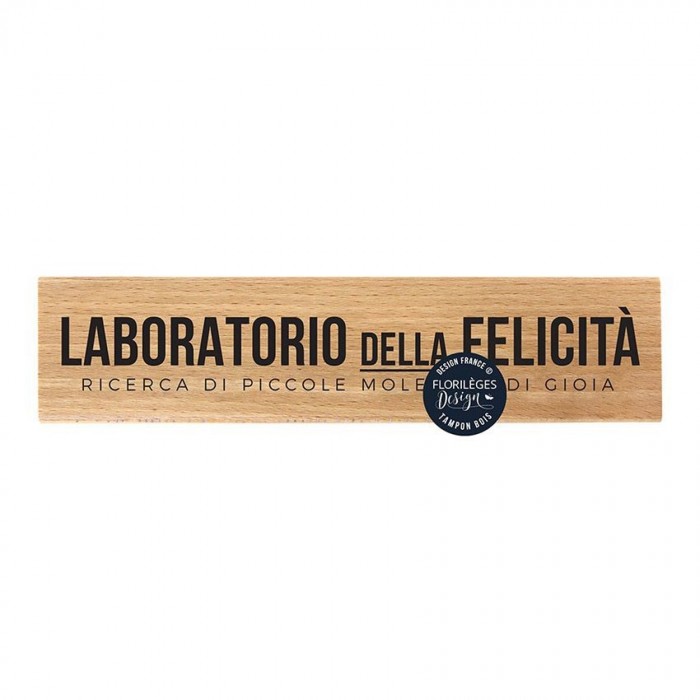 Sellos de madera Laboratorio de la Felicidad Florilèges Design