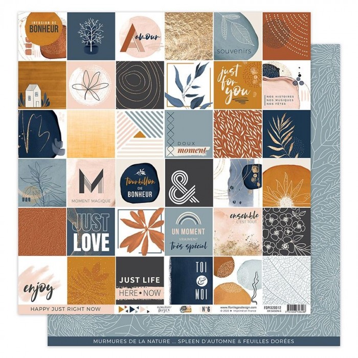 Kit de Papeles GOLD SEASON Printed Kit FDPI3200015