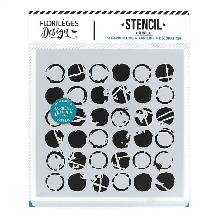 Stencil MULTI DOTS Florilèges Design