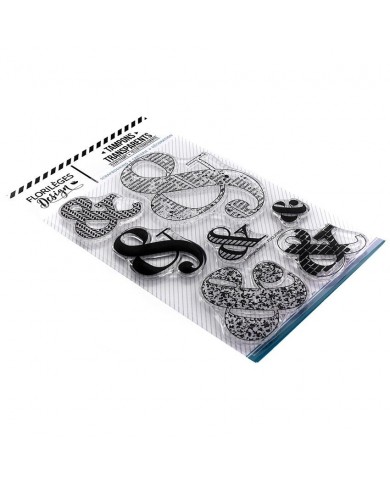 Sello MULTI Clear Stamps  Florilèges Design FDCL218009