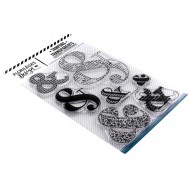 Sello MULTI Clear Stamps  Florilèges Design FDCL218009