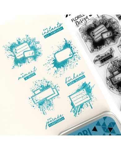 Sello LABELS Florilèges Design FDCL218008