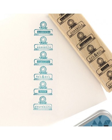 Sello de madera souvenir Florilèges - FF218023