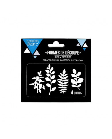 Troqueles FOUR LEAVES  Florilèges Design