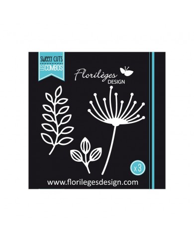 Troqueles NATURE FINE   Florilèges Design