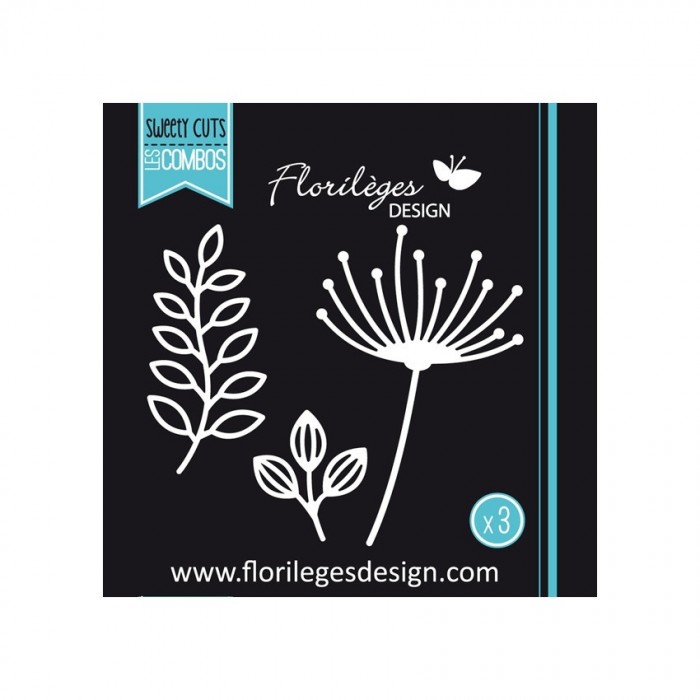 Troqueles NATURE FINE   Florilèges Design