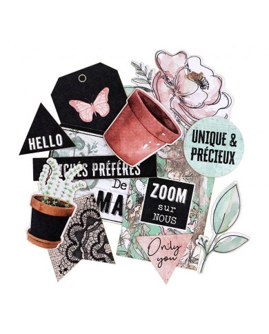 Die Cuts JEANNE'S HOUSE Florilèges Design FDDC21901