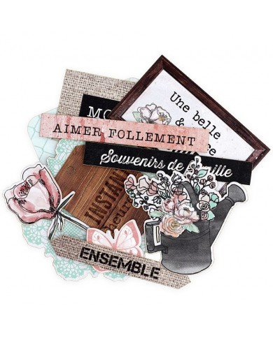 Die Cuts JEANNE'S HOUSE Florilèges Design FDDC21901