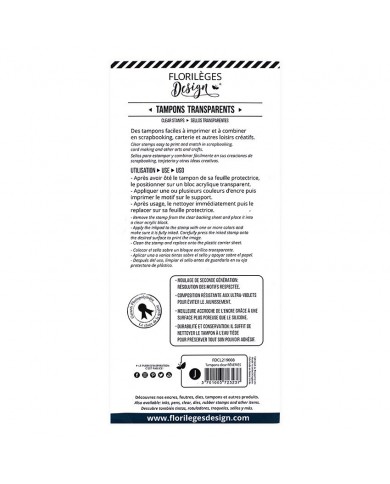 Sello REVERIES Florilèges Design FDCL219008