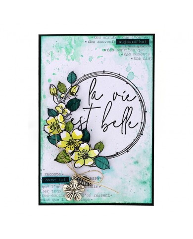 Sello de madera NATURAL CROWN  Florilèges