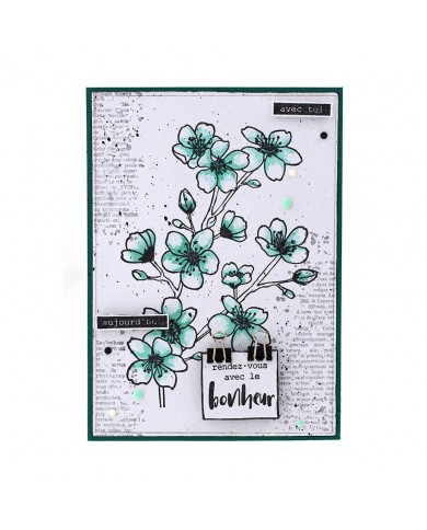 Sello de madera CHERRY BLOSSOM Florilèges - FH118055