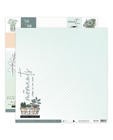 Kit de Papeles SOFT & GREEN Florilèges Design