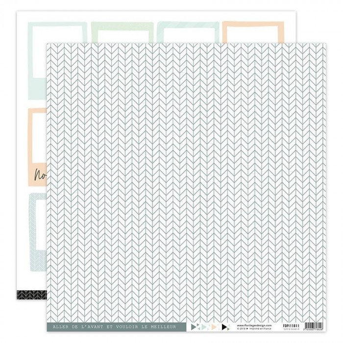 Kit de Papeles SOFT & GREEN Florilèges Design