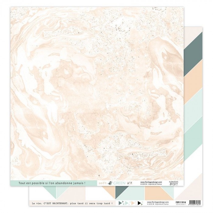 Kit de Papeles SOFT & GREEN Florilèges Design