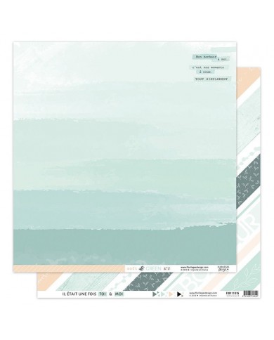 Kit de Papeles SOFT & GREEN Florilèges Design
