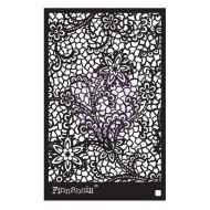 STENCIL – FLORAL NET – 15x23CM