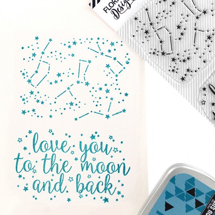 Sello IN THE STARS Florilèges Design FDCL218003
