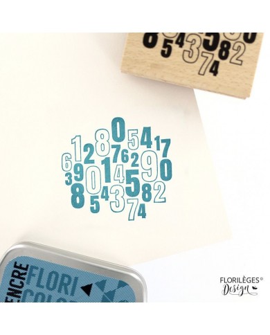 Sello de madera NUMBERS Florilèges - FF218023