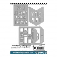 Troqueles TRAVEL AND SCRAP Florilèges Design