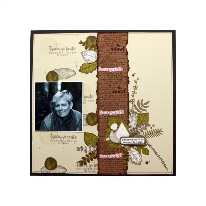 Troqueles FOLIAGES DES BOIs Florilèges Design FDD21707