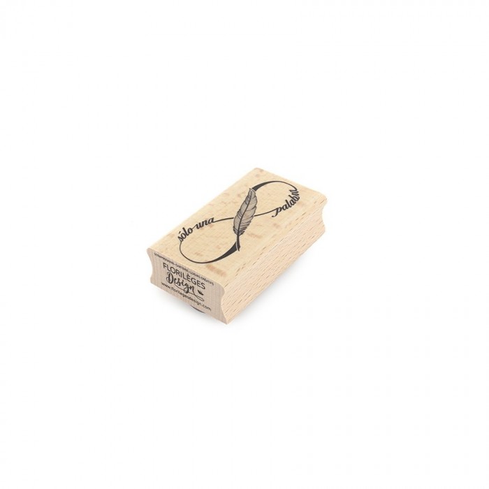 Sello de madera SÓLO UNA PALABRA Florilèges Design