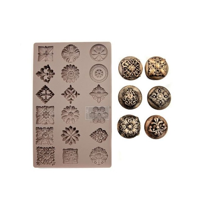 Molde de Silicona Redesign Décor Moulds® 5"x8" - Curio Trinkets