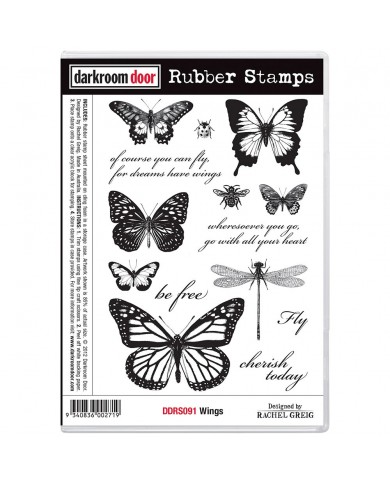 Sellos Darkroom Wings DDRS091