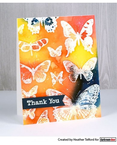 Sellos Darkroom Butterflies