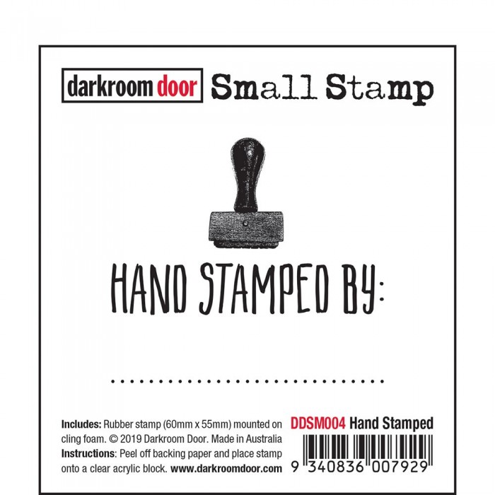 Sellos Darkroom Hand Stamped