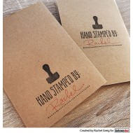 Sellos Darkroom Hand Stamped