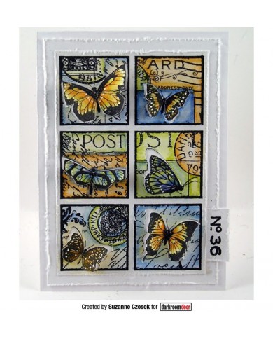 Sellos Darkroom Butterfly Post