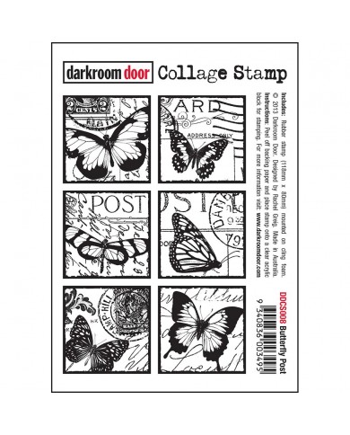 Sellos Darkroom Butterfly Post