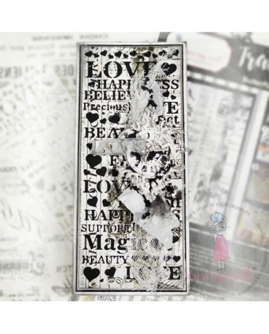 Dress My Craft Transfer Me Sheet A4-Butterfly Washi Tapes DMCDP4468