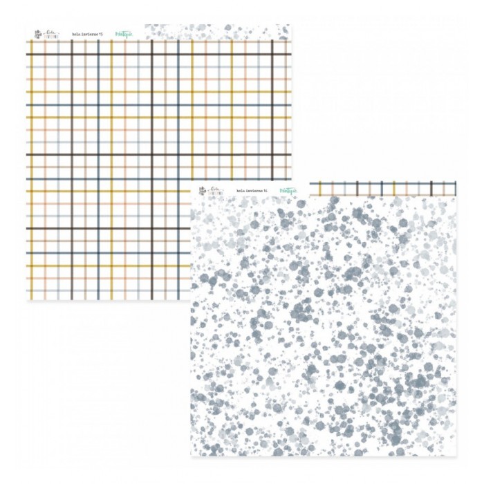 STACK  HOLA INVIERNO DE MINTOPÍA 30x30cmts