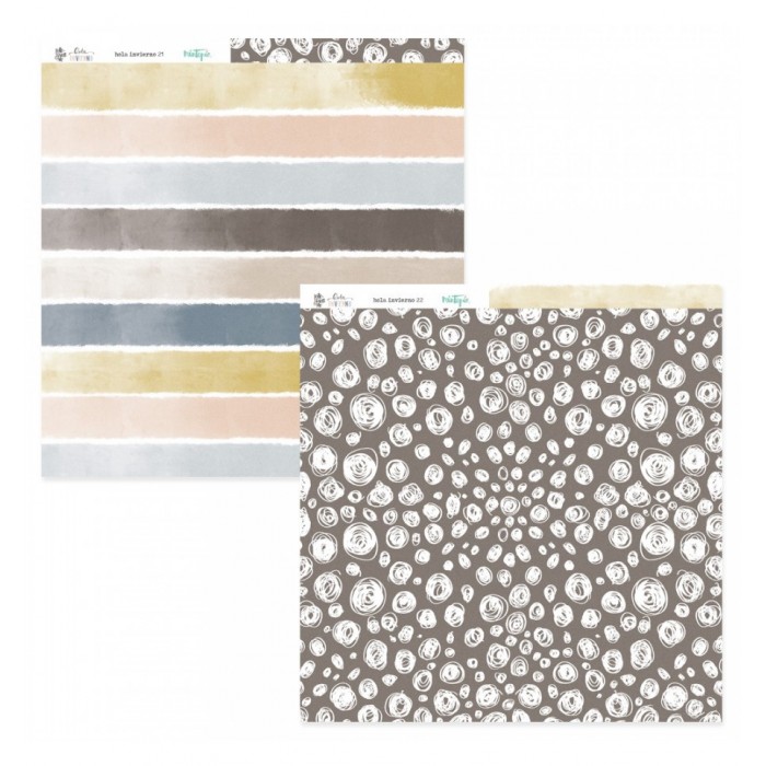 STACK  HOLA INVIERNO DE MINTOPÍA 30x30cmts