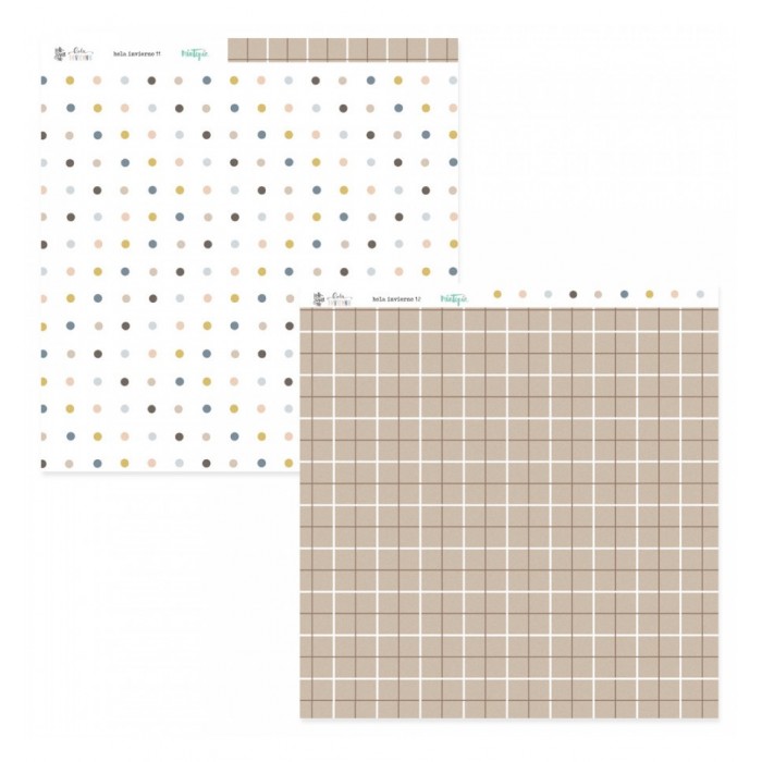 STACK  HOLA INVIERNO DE MINTOPÍA 30x30cmts