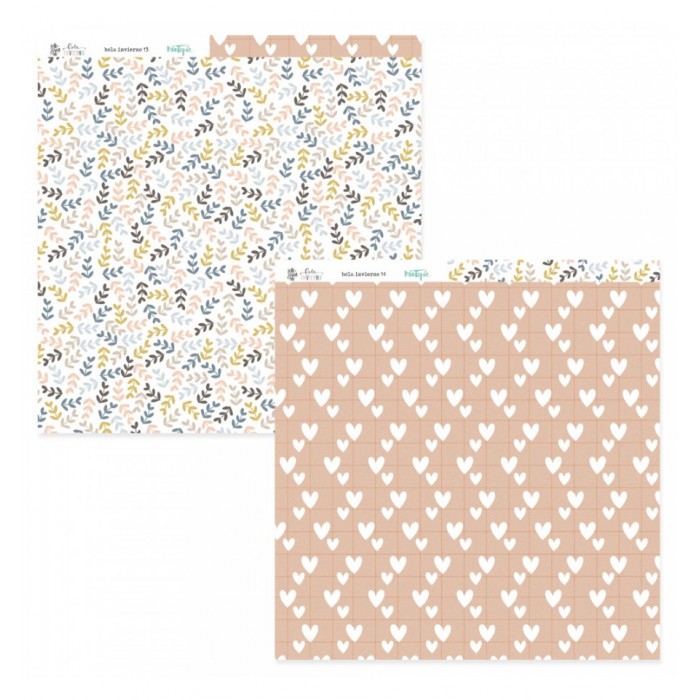 STACK  HOLA INVIERNO DE MINTOPÍA 30x30cmts