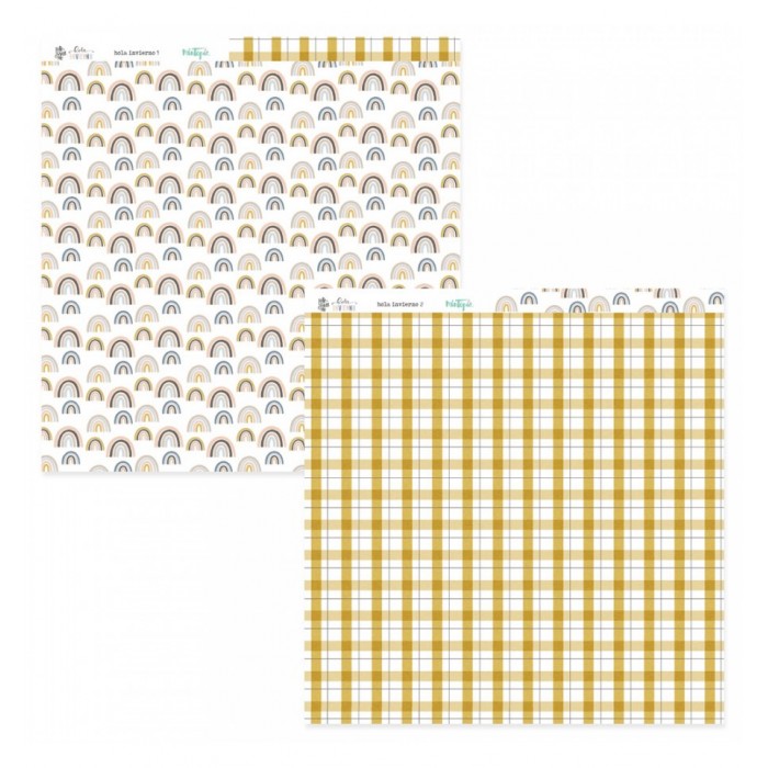 STACK  HOLA INVIERNO DE MINTOPÍA 30x30cmts